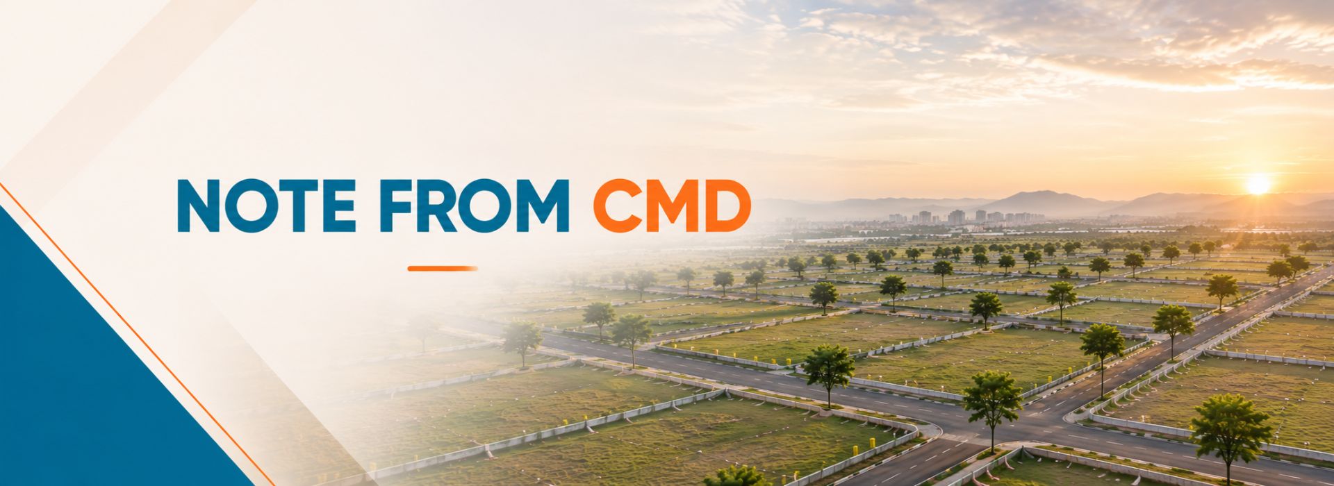 Note From CMD Tuljai Realty